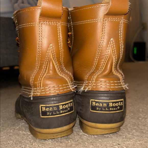 L.L. Bean Duck Boots - Brown and Tan - Picture 6 of 7